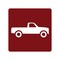 Sign Solutions Usa Pick-Up Trucks (Symbol), Aluminum, 30 in x 30 in DUS08DWT3030RS-140 - alternate 1